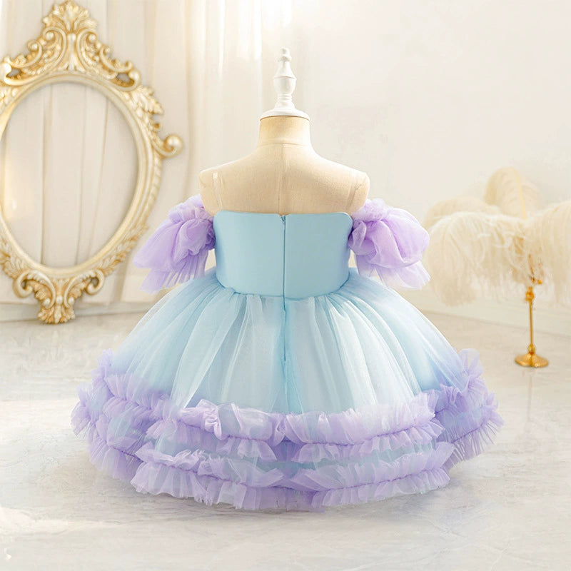 Mermaid Tulle Dress for Girls
