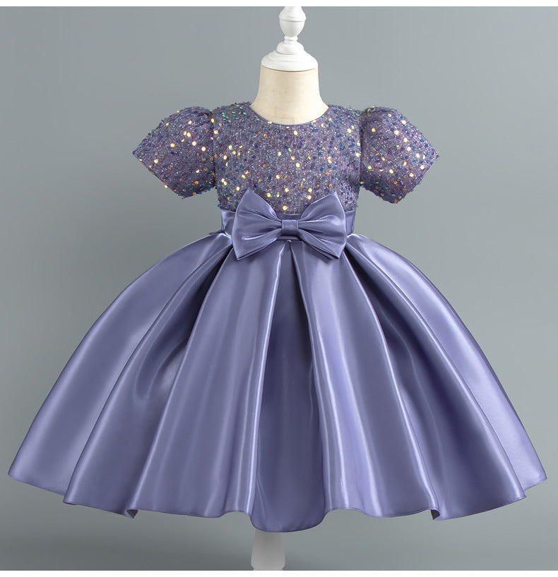 Sparkly Bow Party Dress