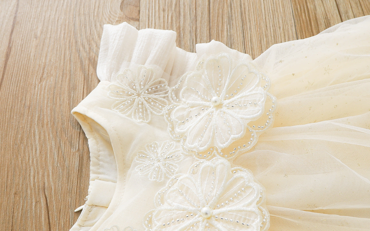 Children's Tulle and Flower Dress