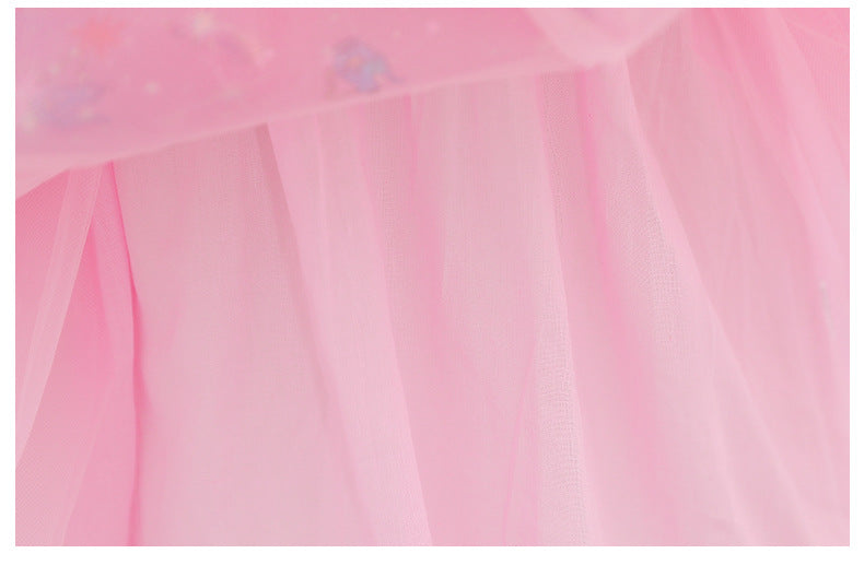 Pink Glitter Children's Dress