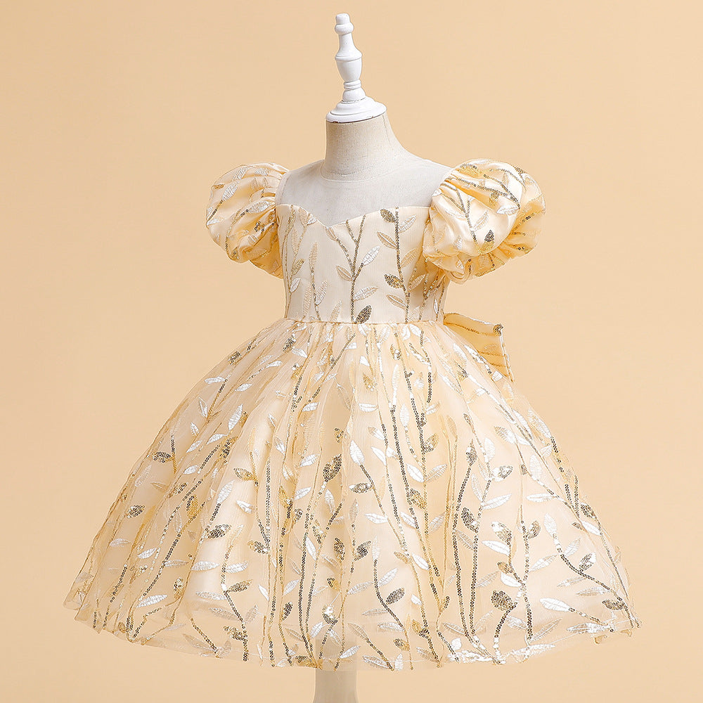Floral Kids Party Dress