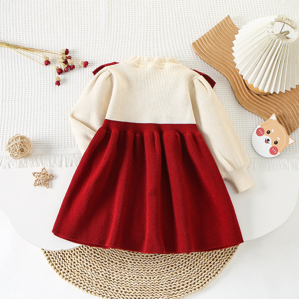 Teddy Bear Knit Dress
