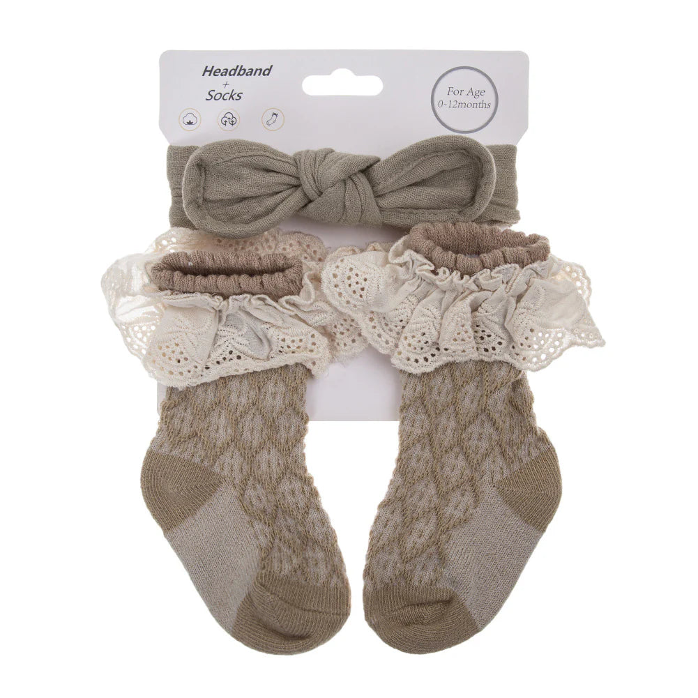Calcetines + Diadema para Niños
