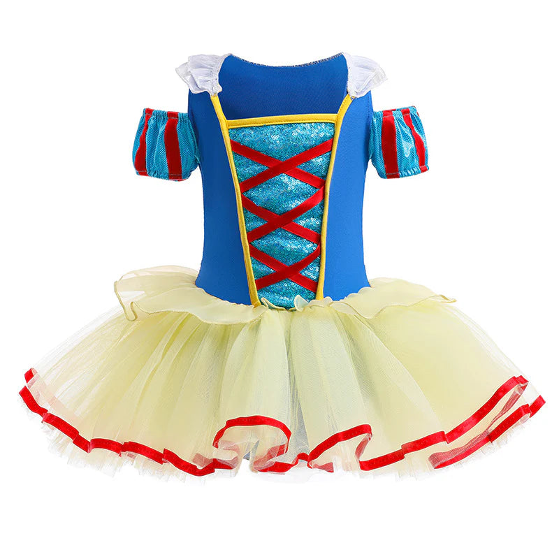 Vestido infantil de princesas Disney