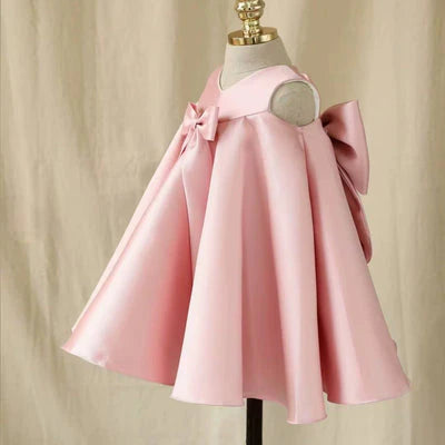 Pink Bow Children's Dress