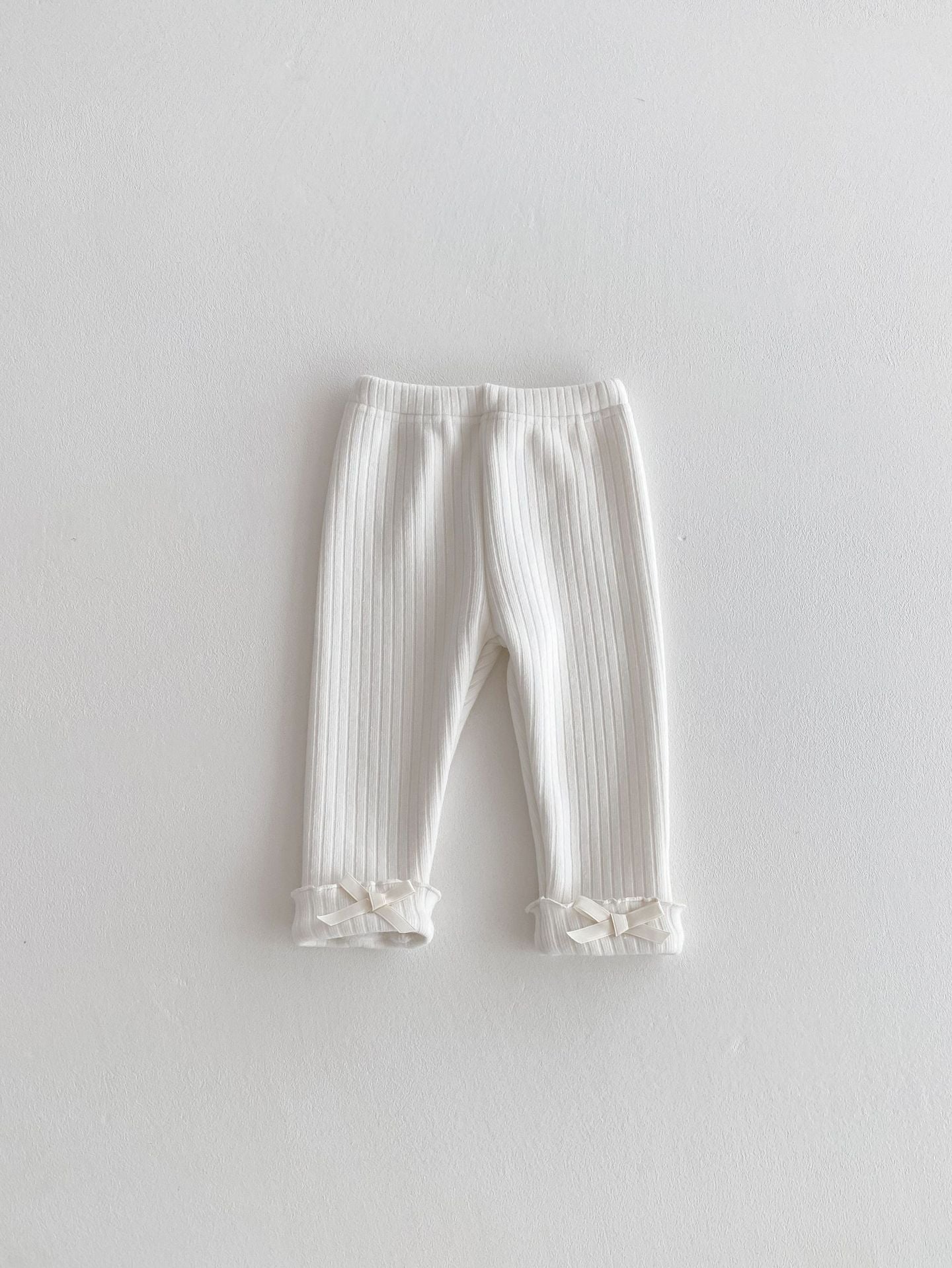 Girls' Lined Pants with Bows