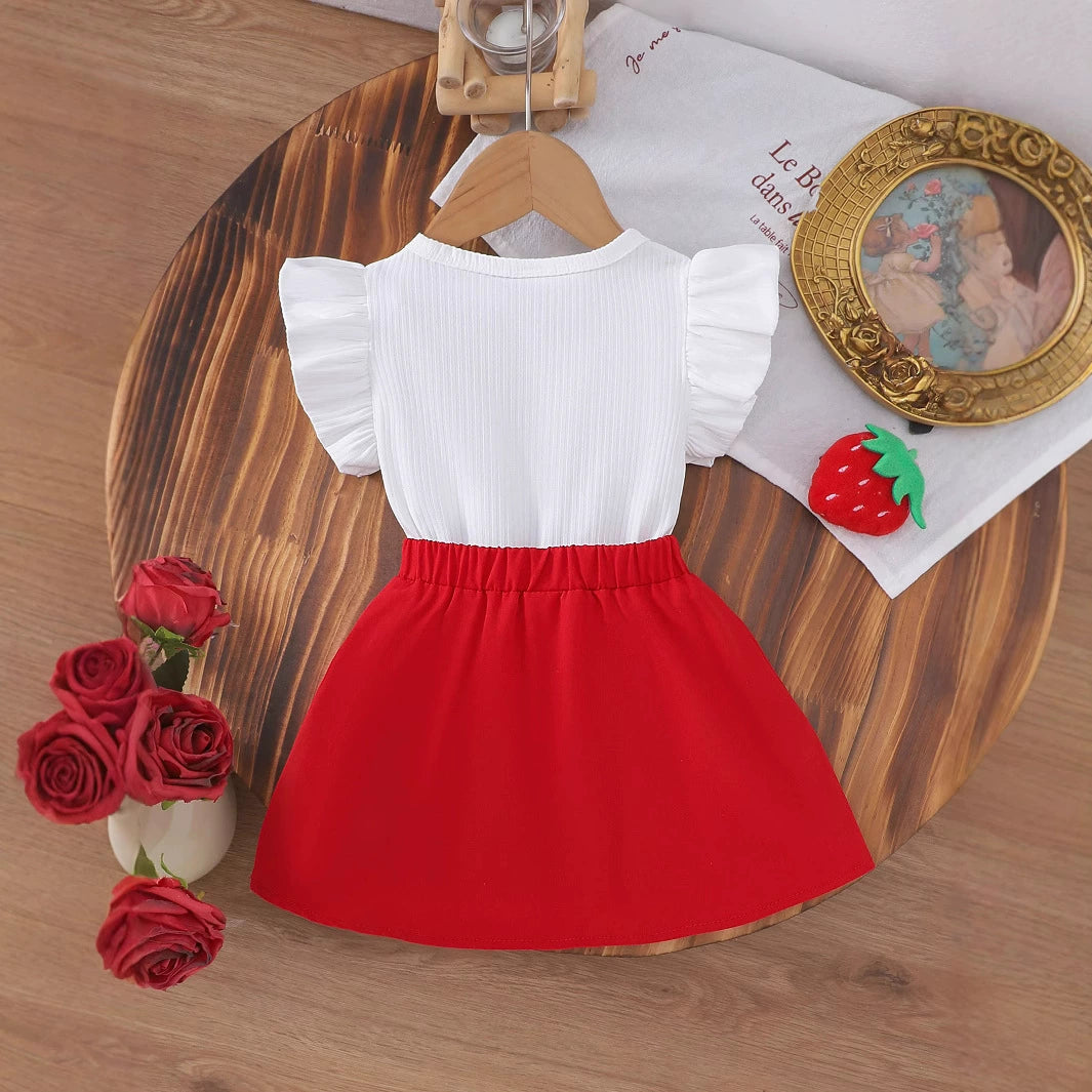 Children's Set for Girls Strawberry Shortcake