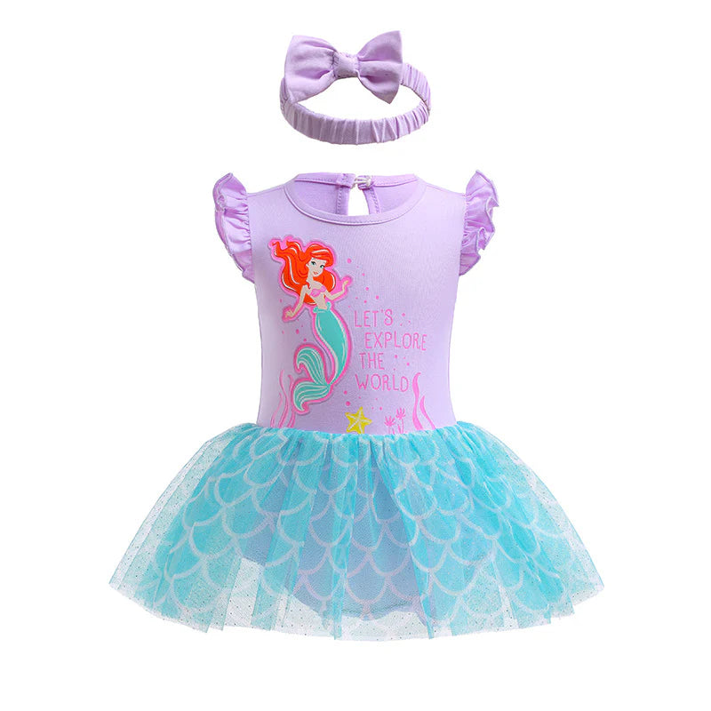 Vestido de princesa para niña