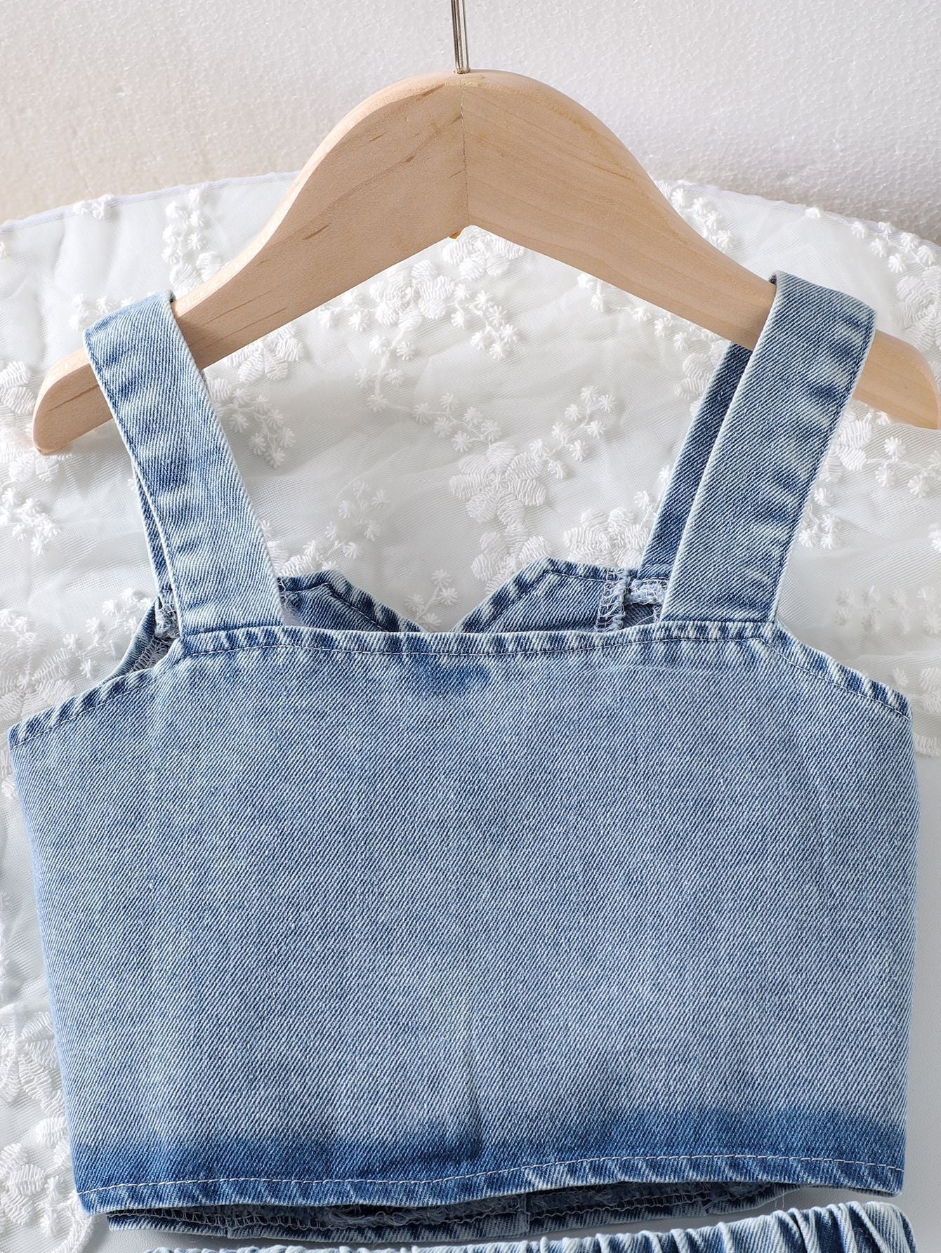Children's Summer Jeans Cherry Set