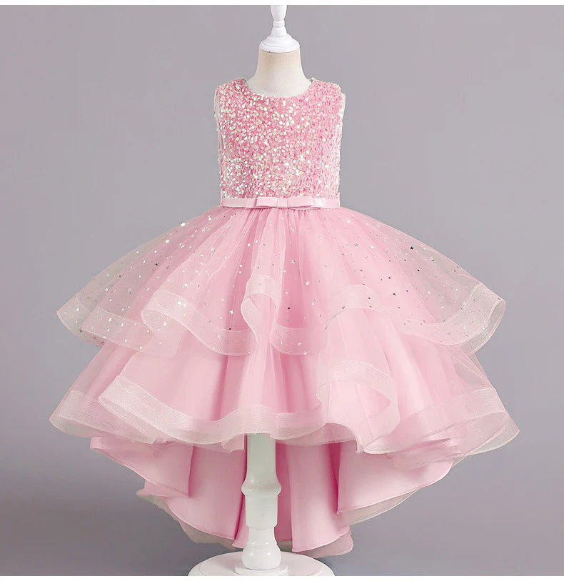 Shiny Layered Children's Dress