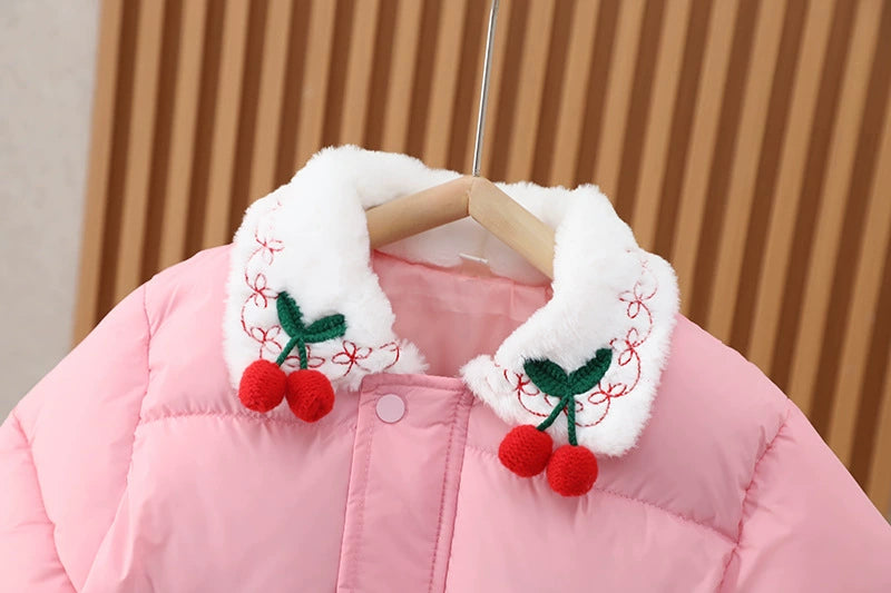 Girls' Cherry Winter Coat