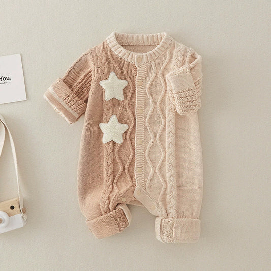 Mono infantil de punto con estrellas
