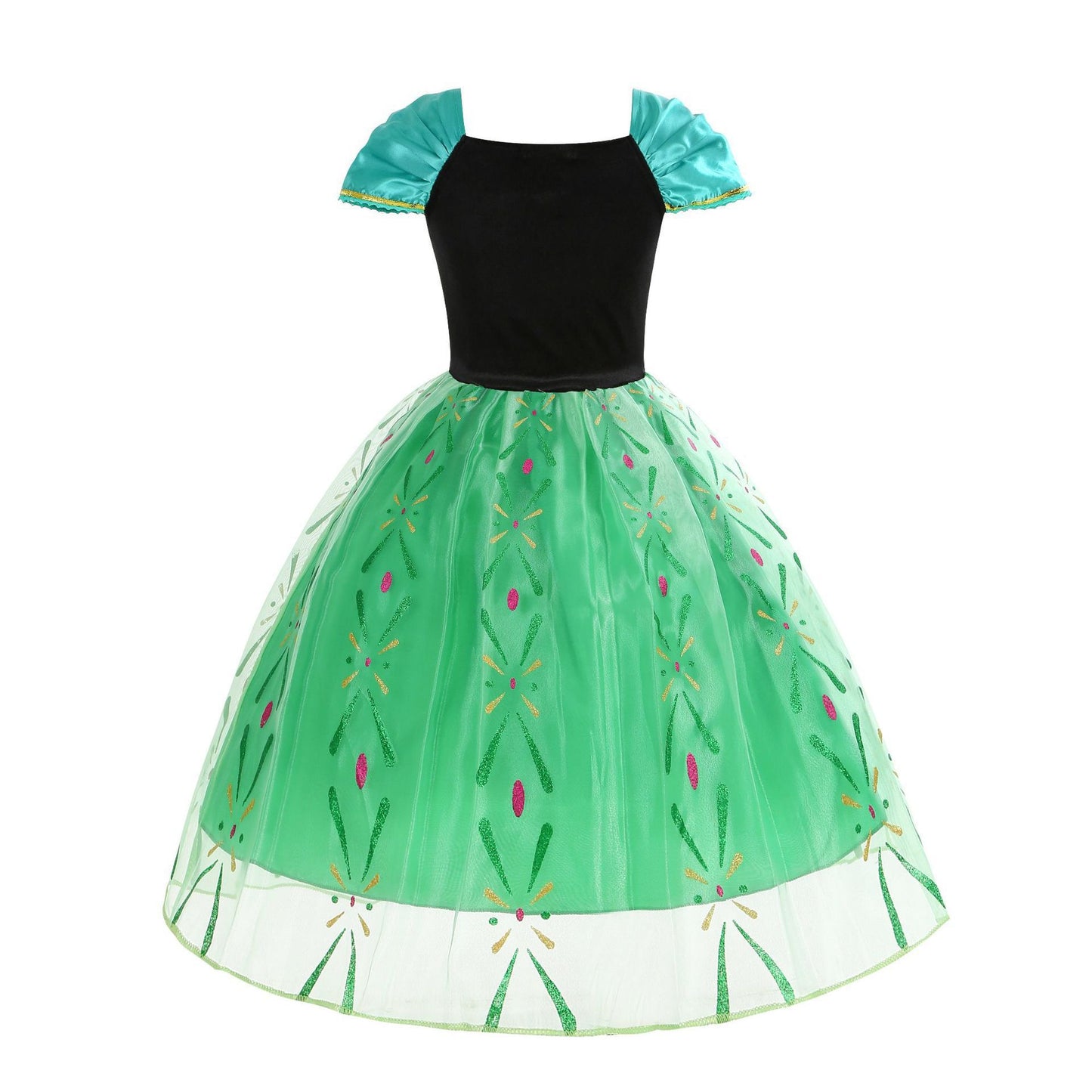 Enchanting Green Party Dress