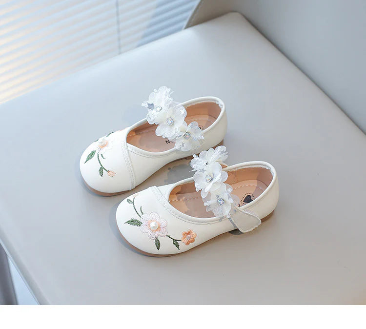Florzinhas de zapatos para niñas