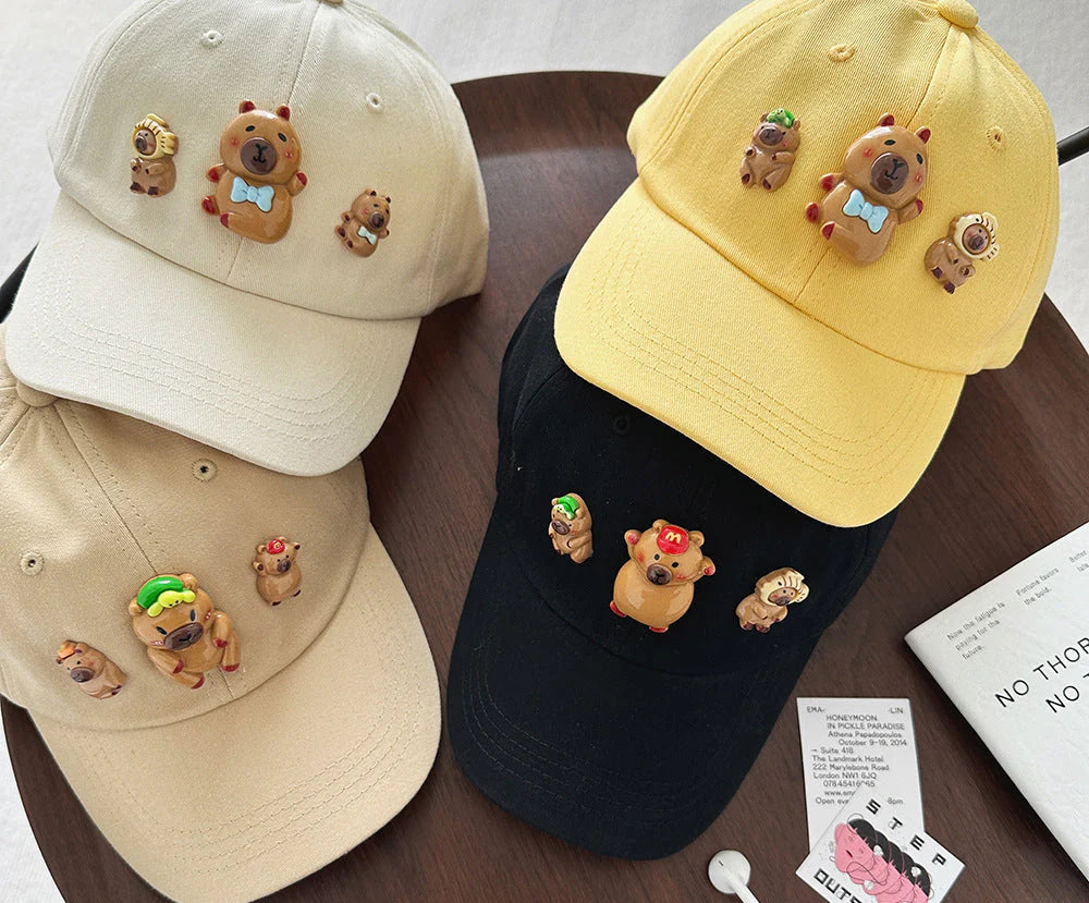 Gorra infantil de capibara