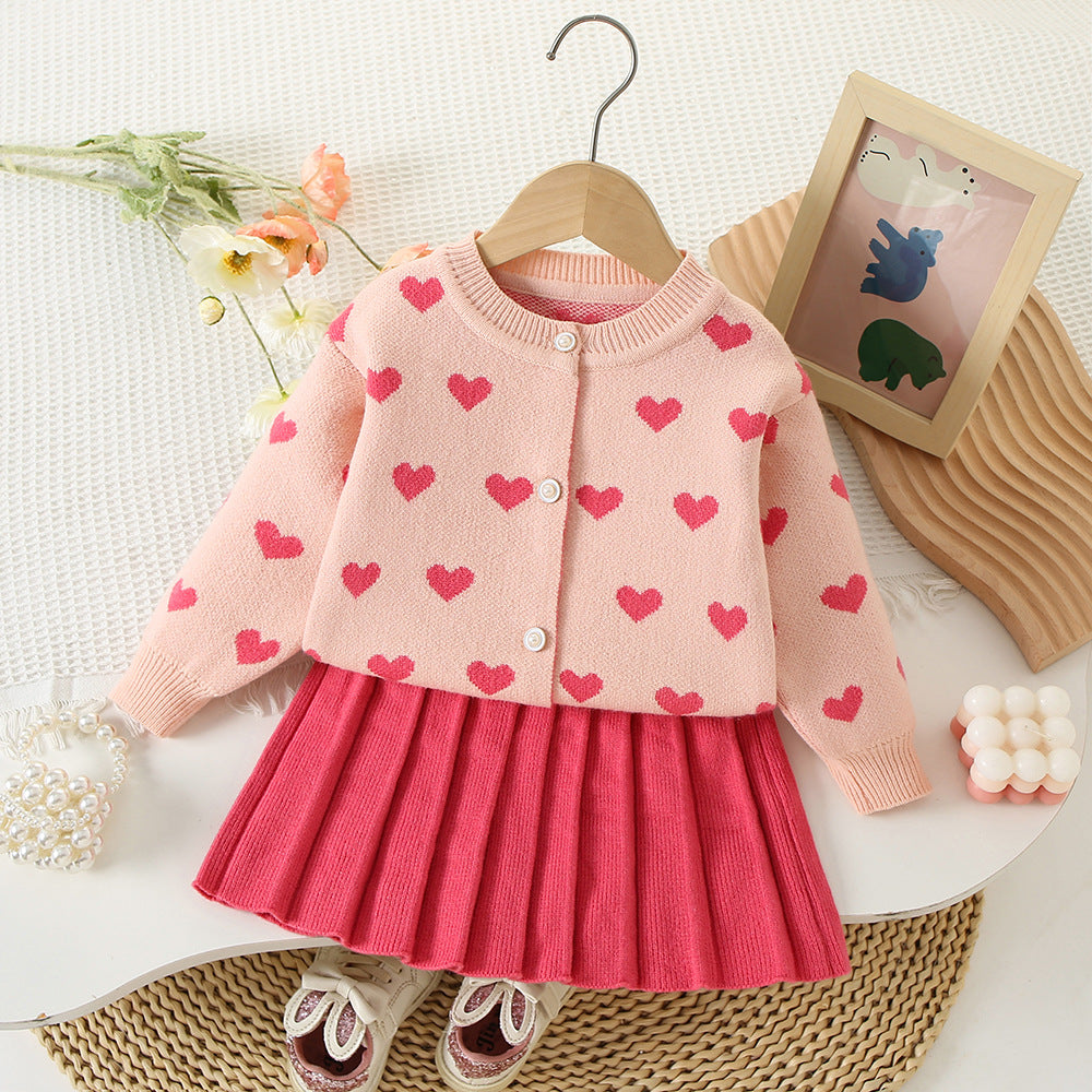 Love Winter Girls' Set