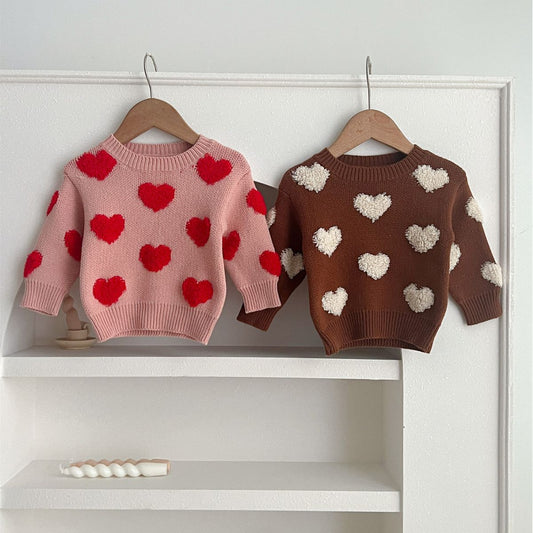 Girls' Hearts Sweater