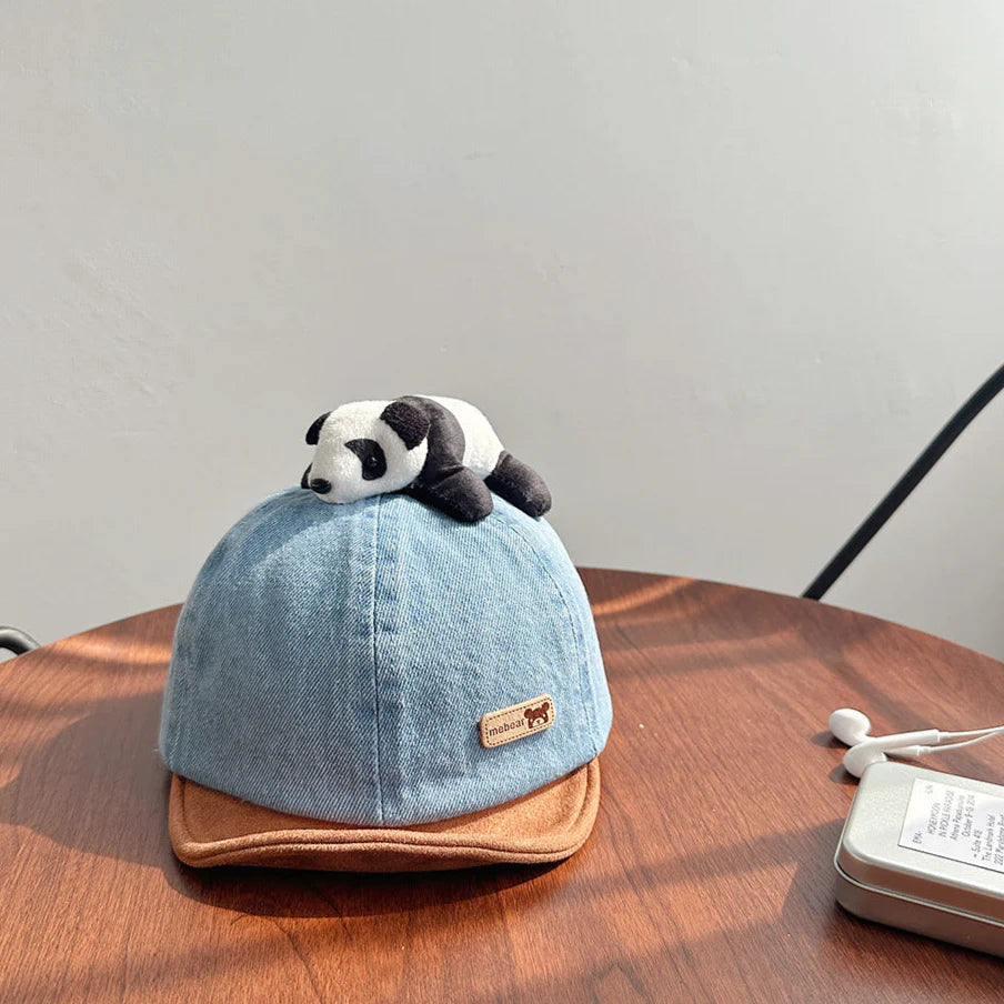 Gorra de panda para niños