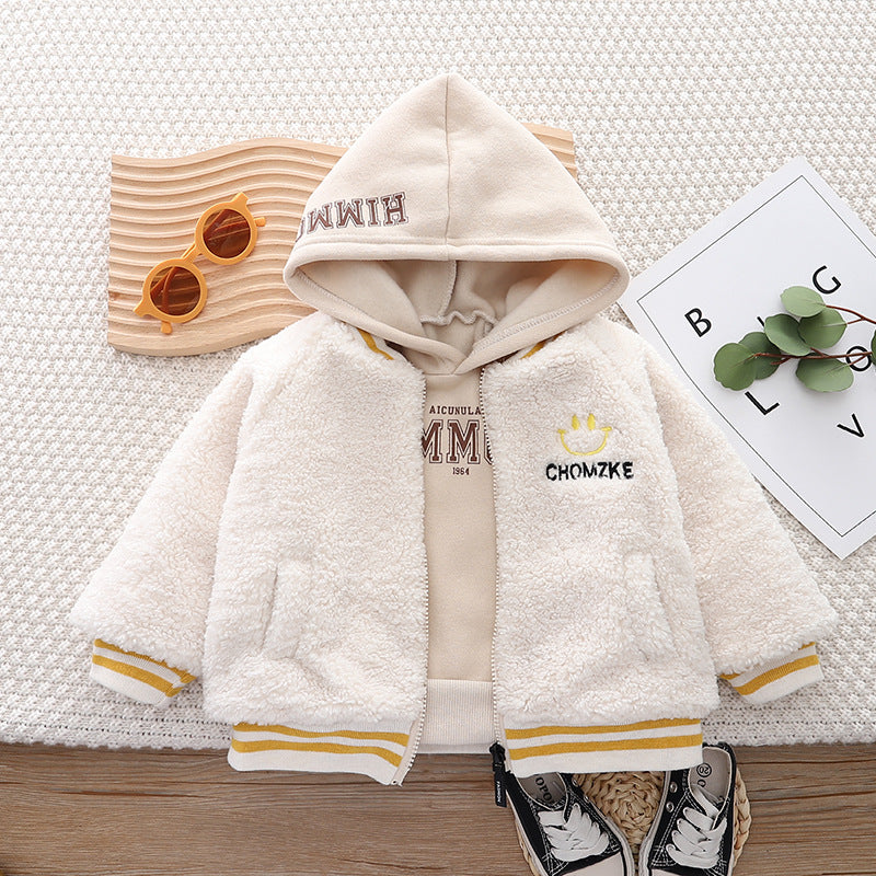 Sudadera con capucha de oso para niños