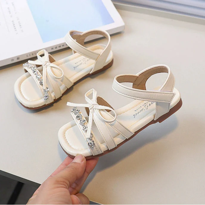 Sandalias de verano con lazo para mujer