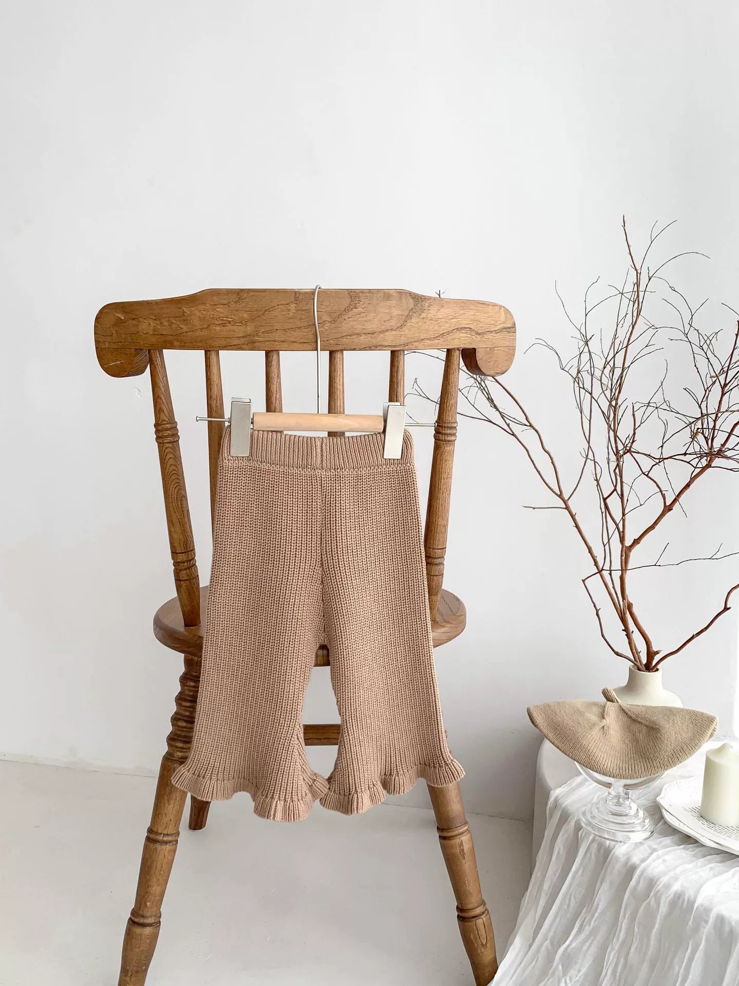 Children's Knit Wide-Leg Pants
