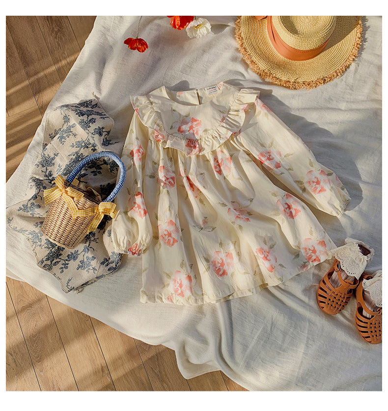 Delicate Floral Baby Dress
