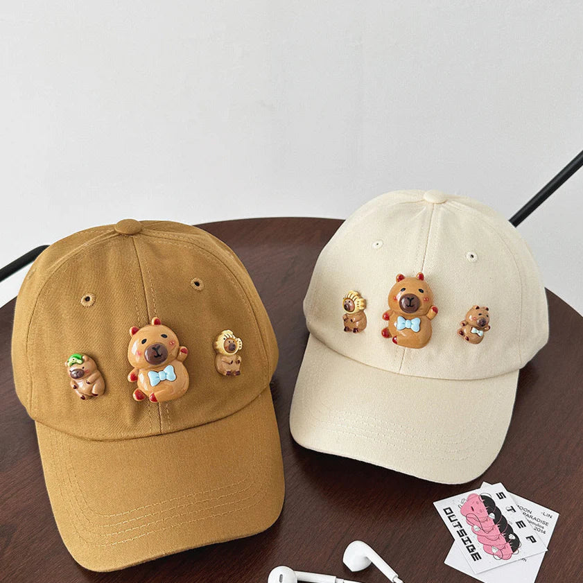 Gorra infantil de capibara