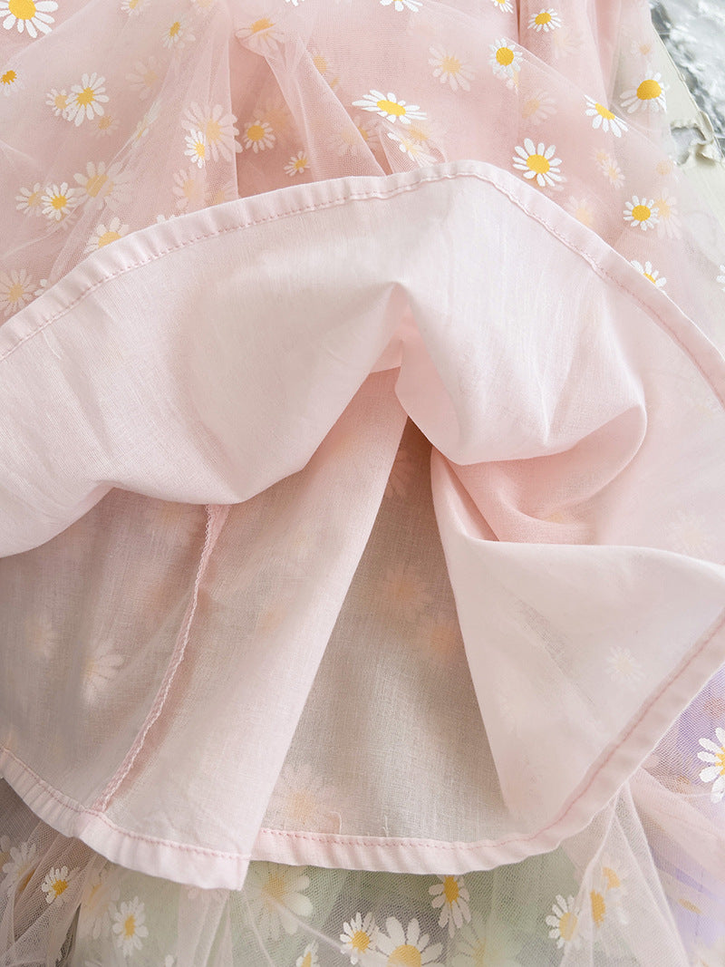 Children's Tulle Daisies Dress