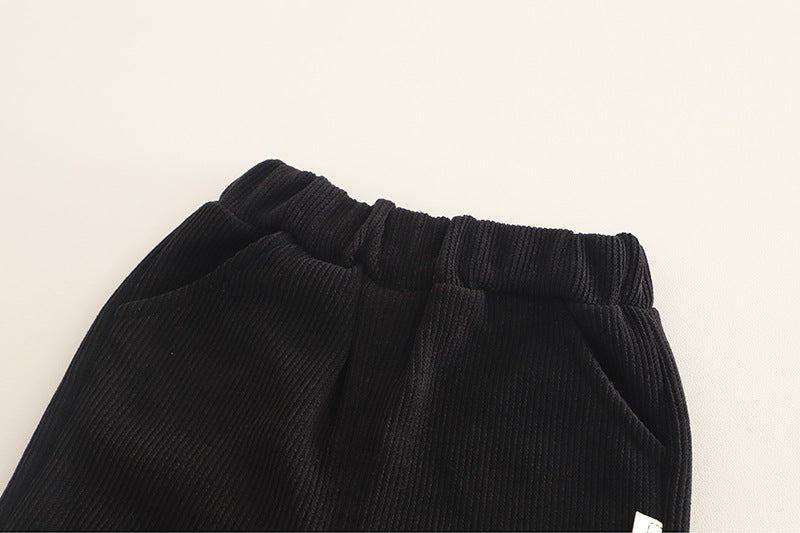 Children's 3-Piece Denim Set with Bows