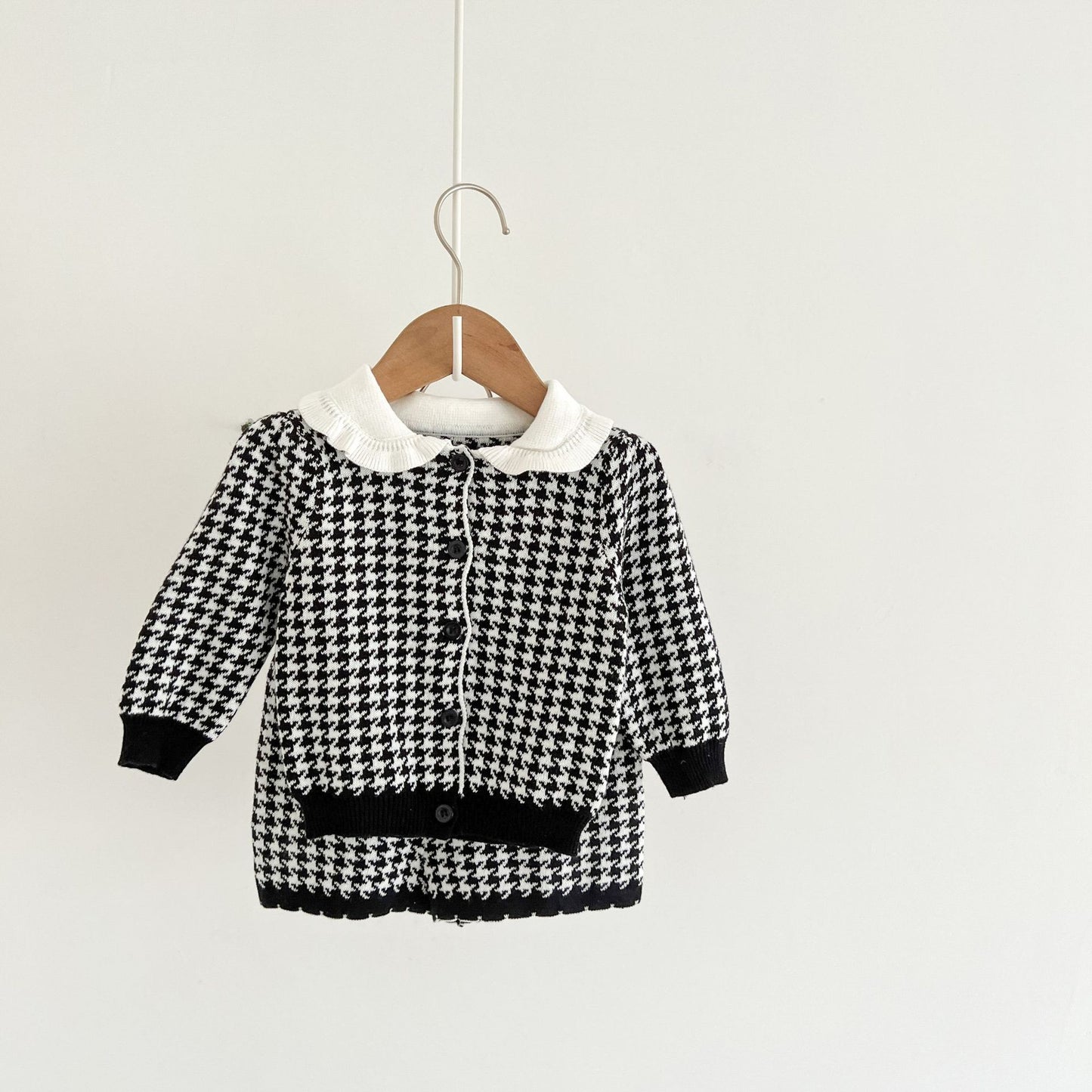 Girls' Plaid Wool Set