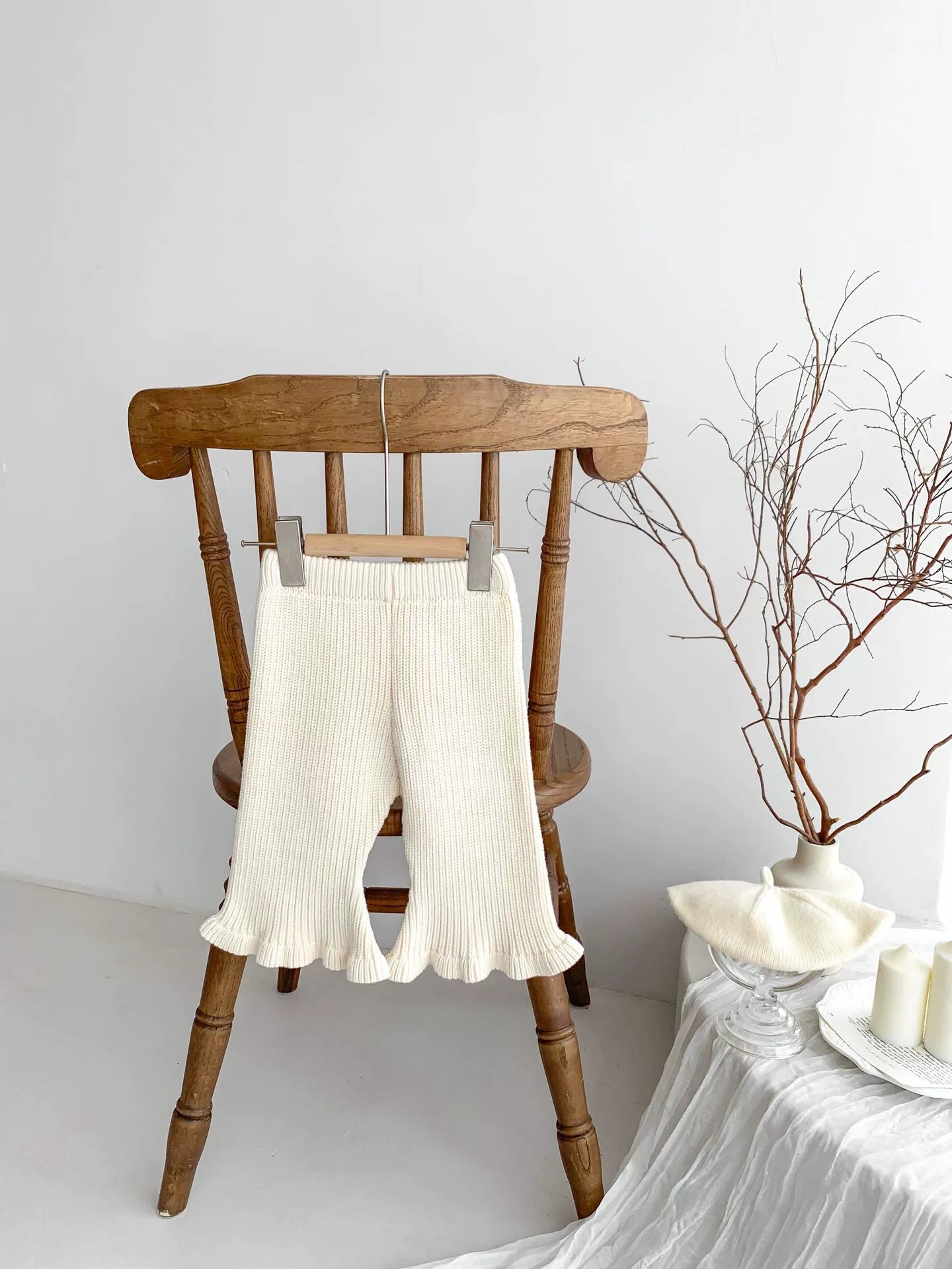 Children's Knit Wide-Leg Pants