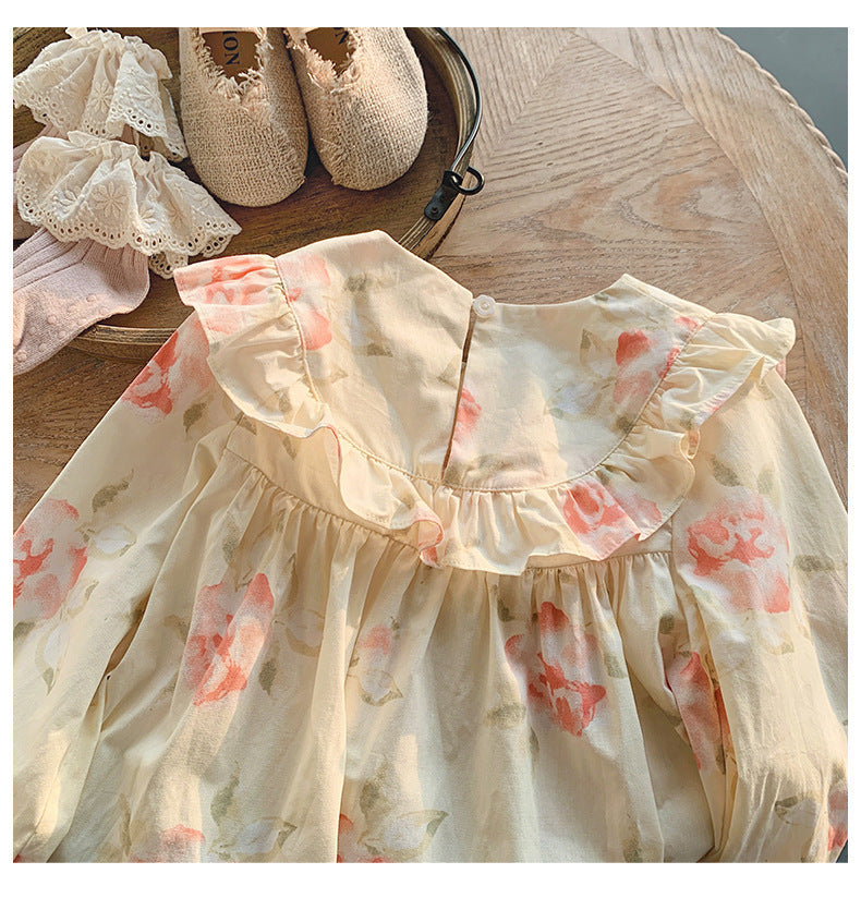 Delicate Floral Baby Dress