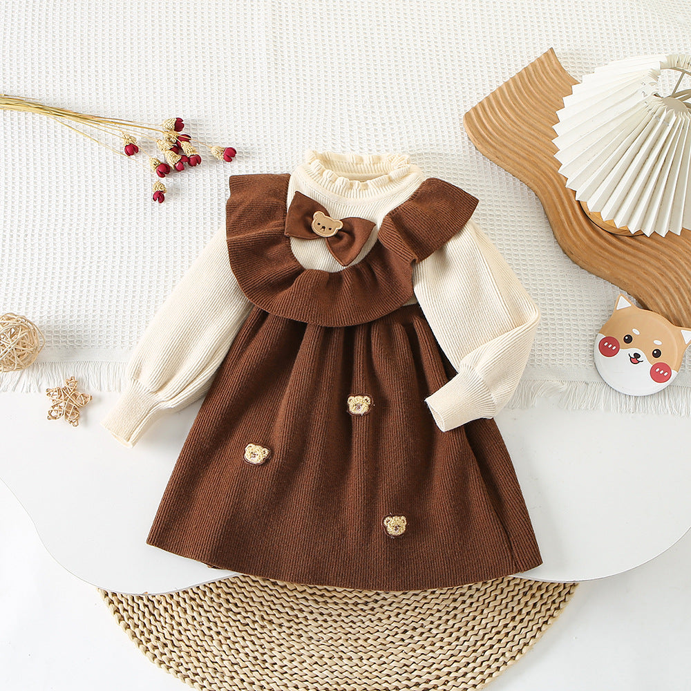 Teddy Bear Knit Dress