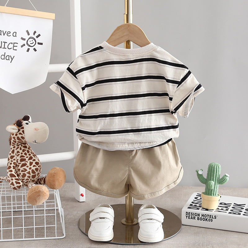 Children's Set Men's Little Lion Stripes