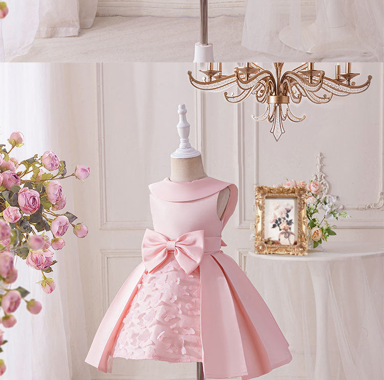 Luxury Party Dress with Bow