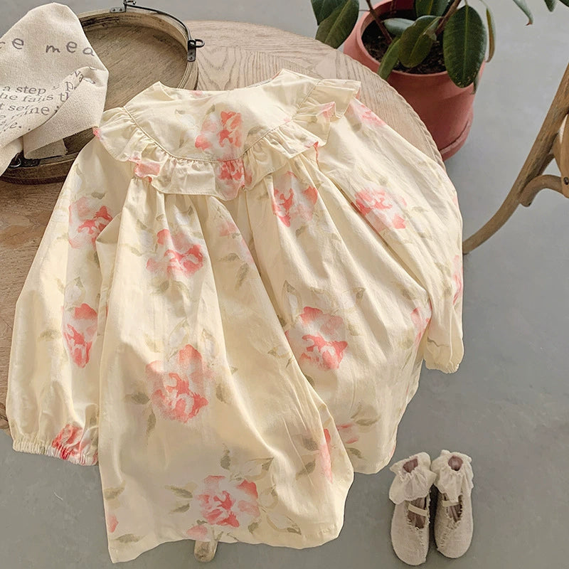 Delicate Floral Baby Dress