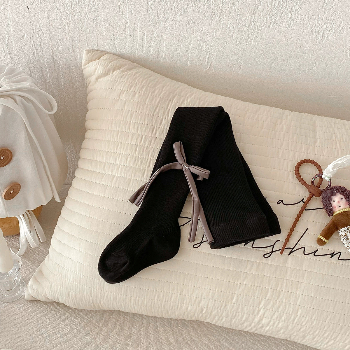 Children's Tights with Bows