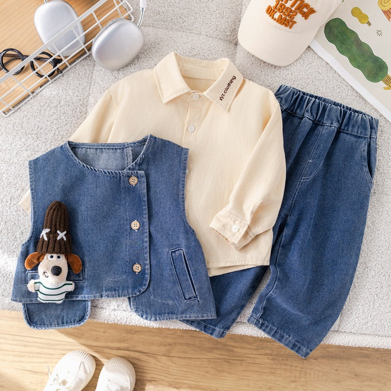Conjunto infantil de 3 piezas Cachorro