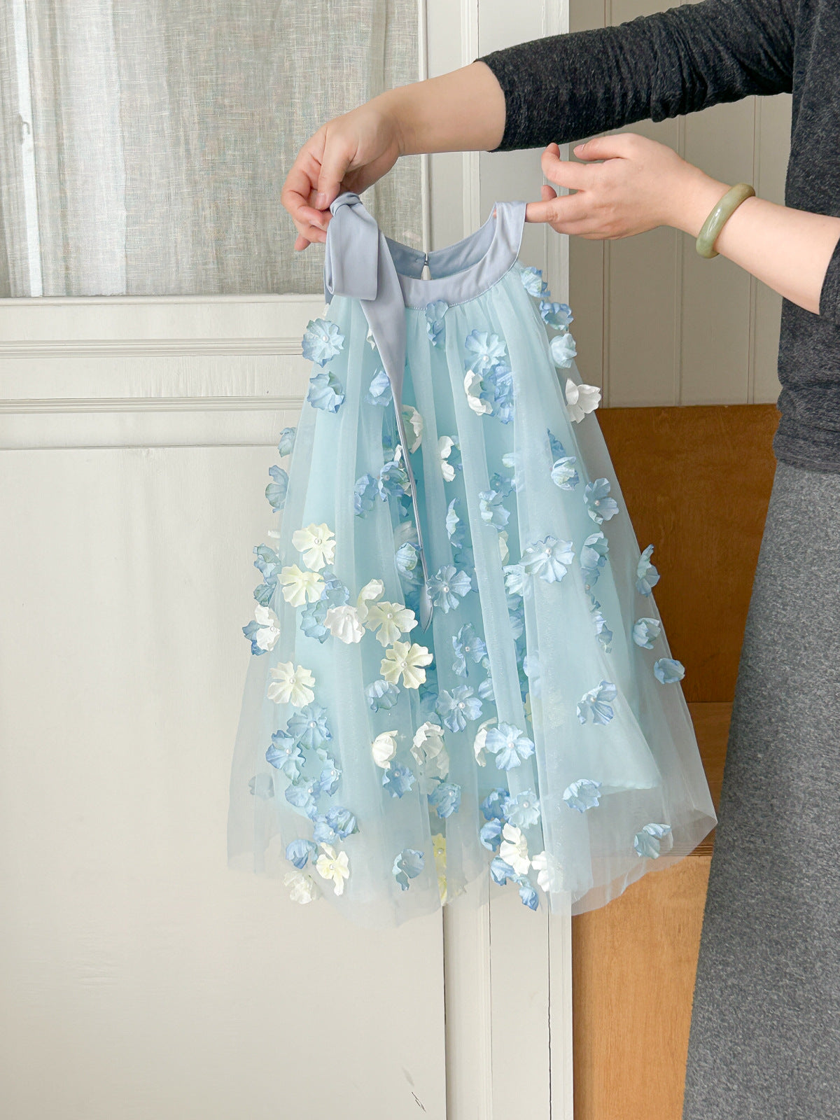 Children's Tulle Floral Dress