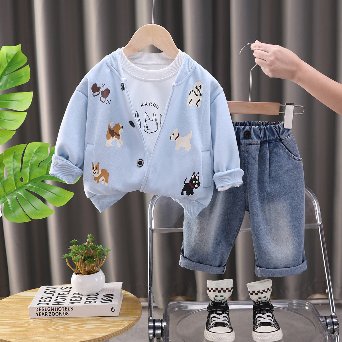 Conjunto de 3 piezas de cachorro para niño