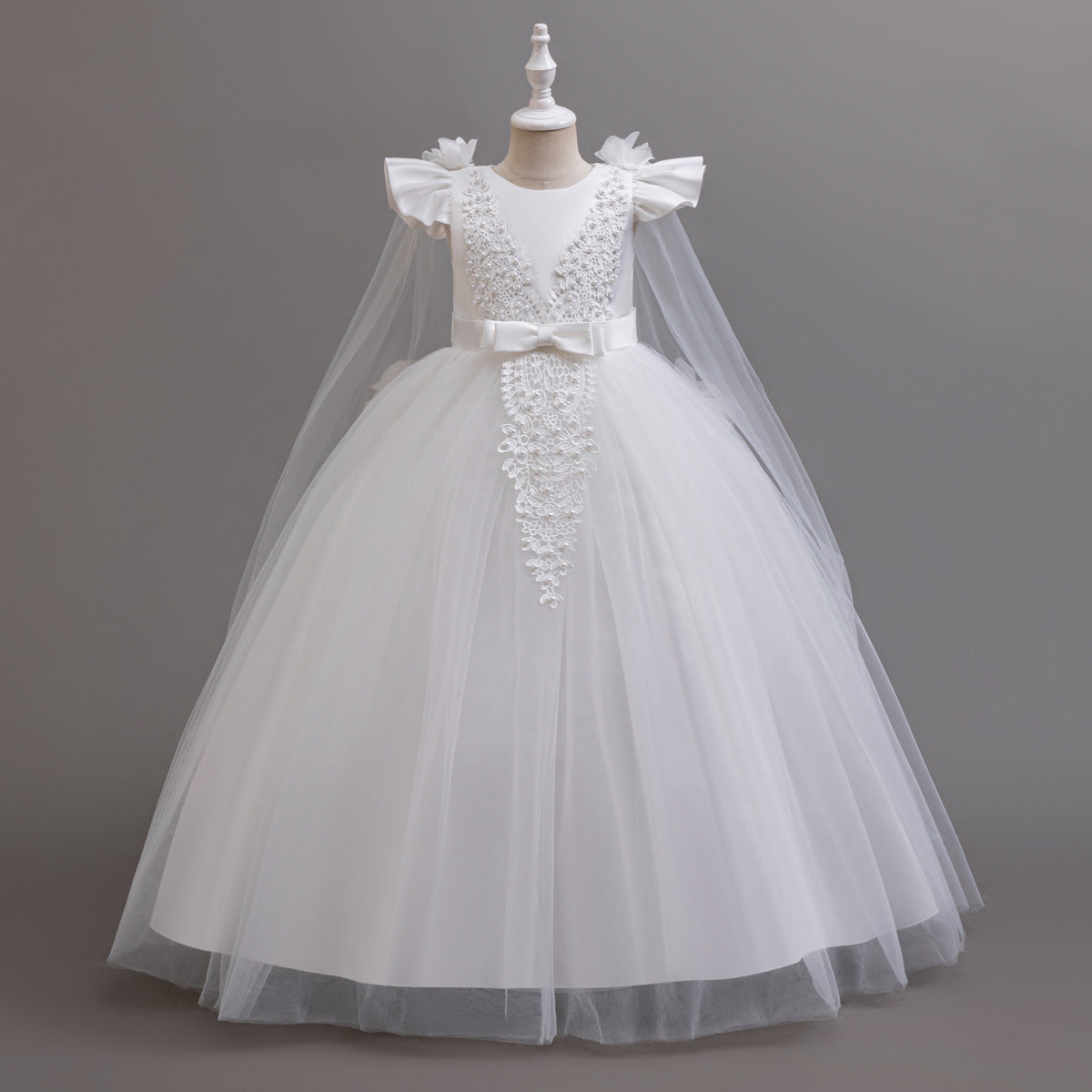 Long Lace Party Dress