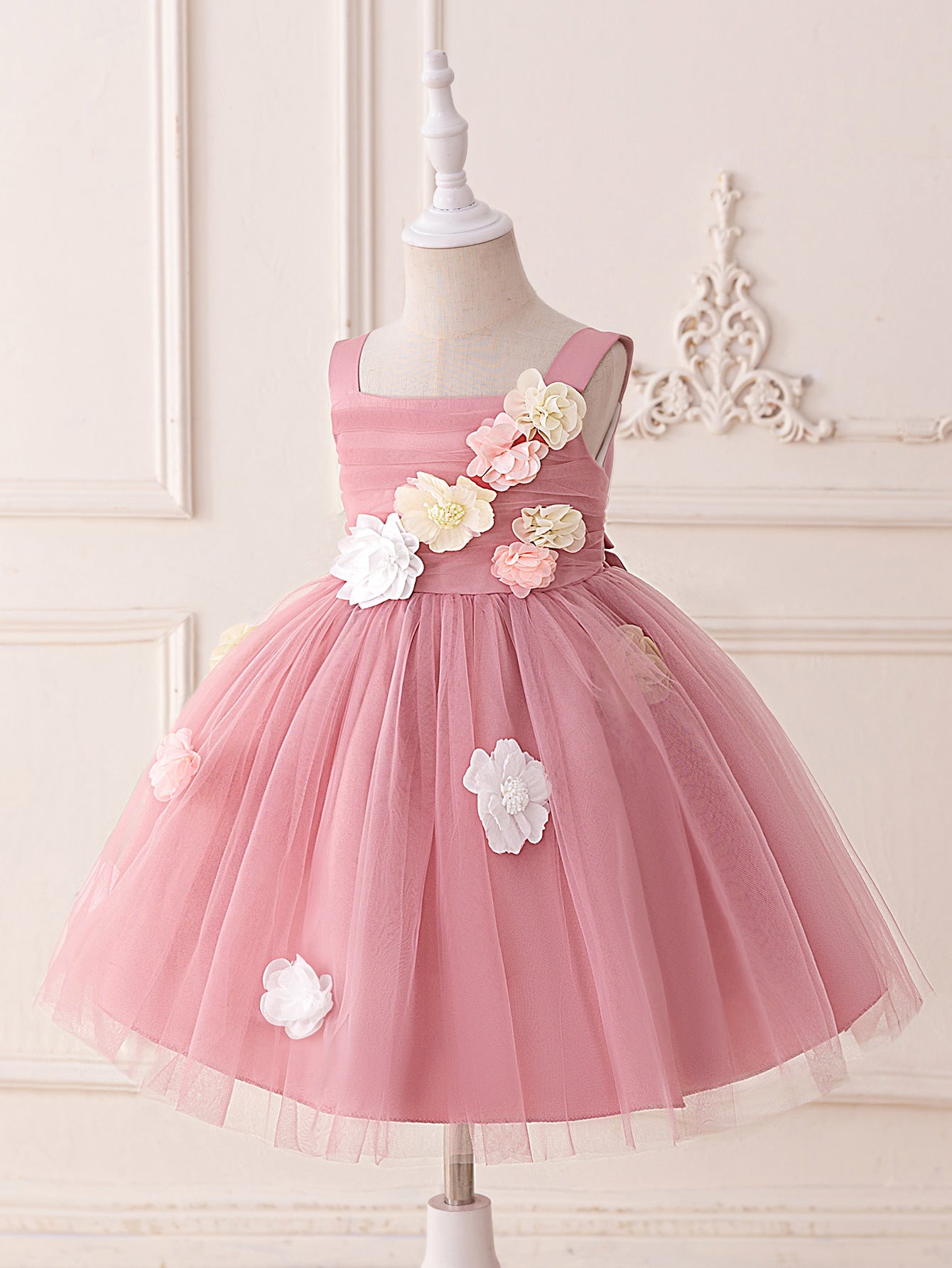 Children's Party Dress Flowers