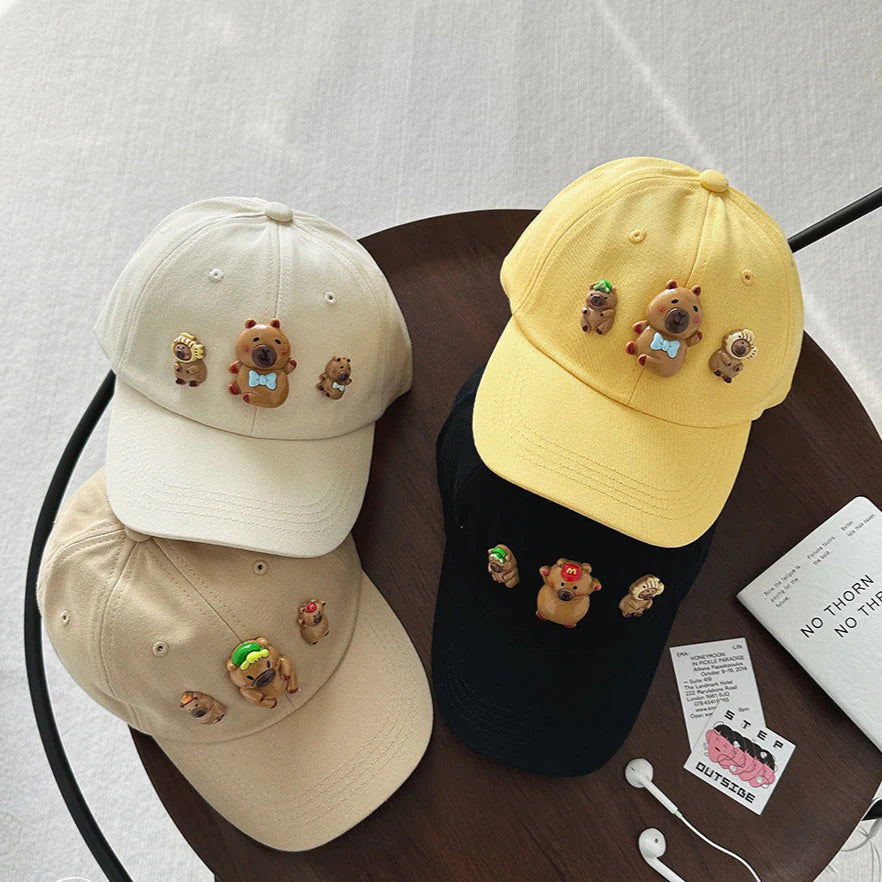 Gorra infantil de capibara
