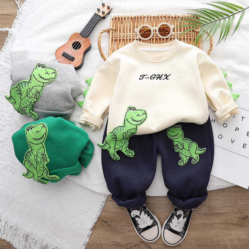 Conjunto de dinosaurios para niños