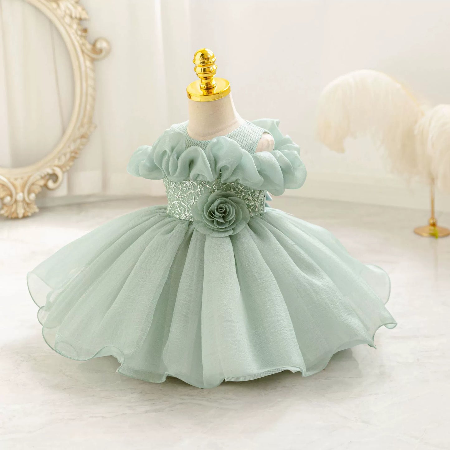 Puffy Tulle Party Dress