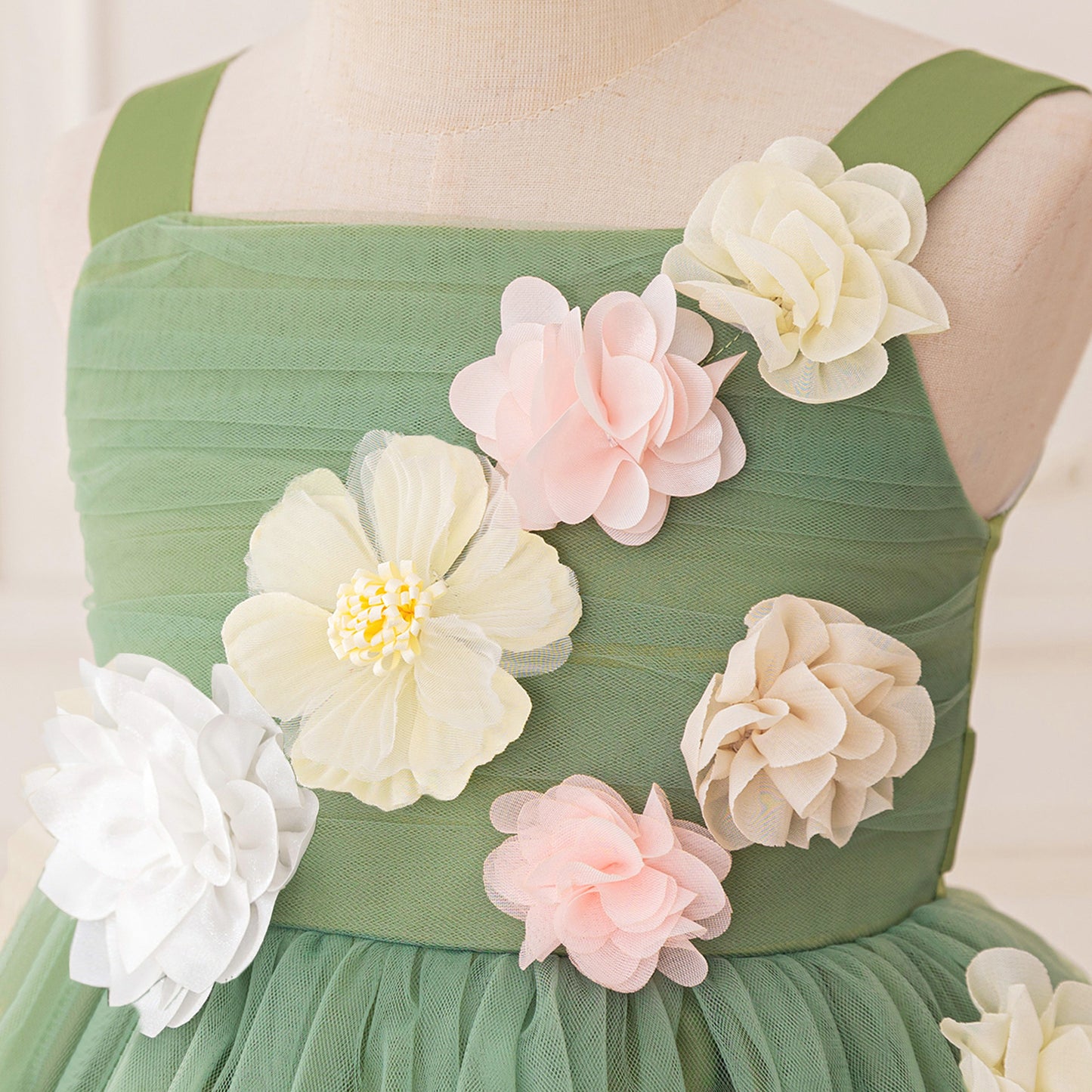 Children's Party Dress Flowers