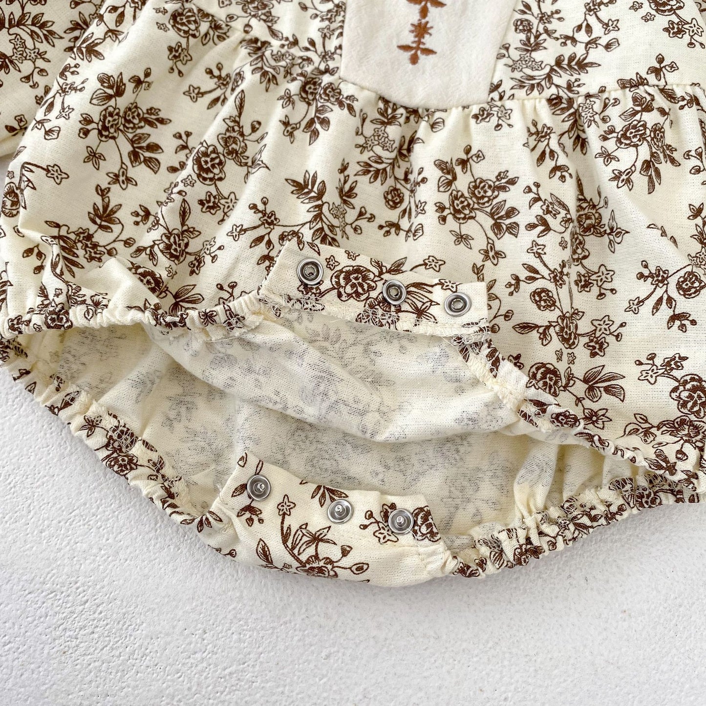 Girls' Floral Bodysuit
