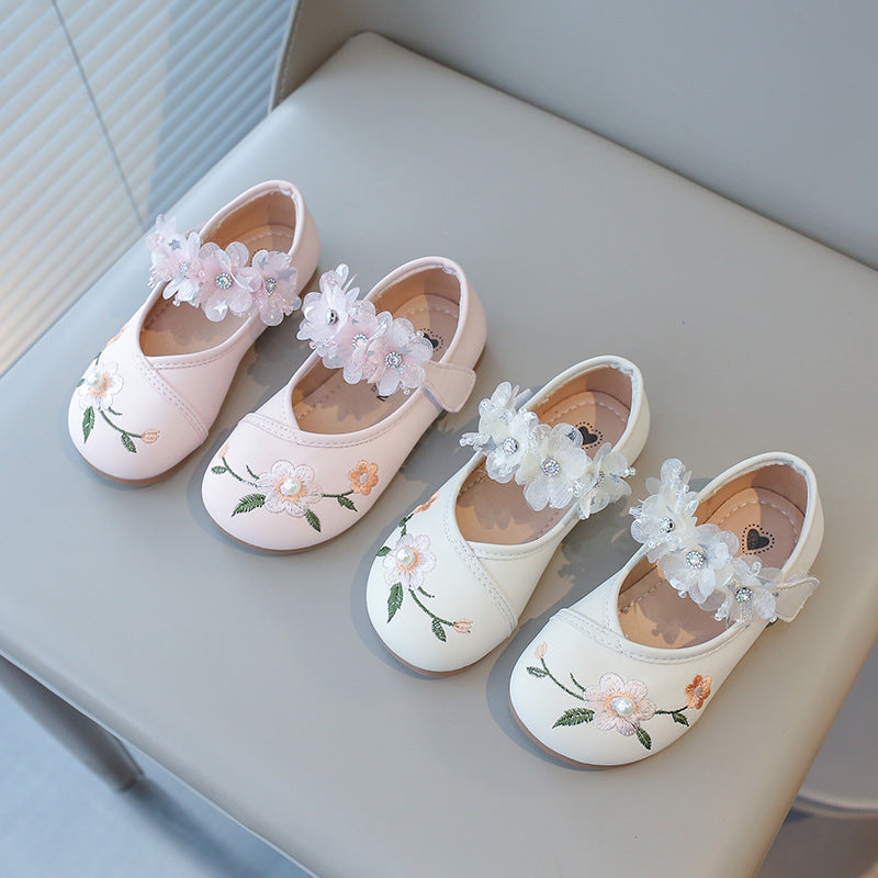 Florzinhas de zapatos para niñas