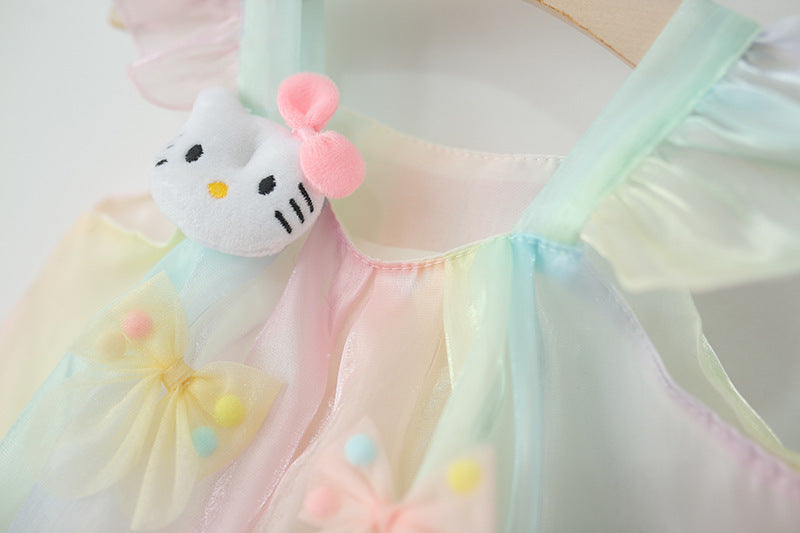 Children's Set for Girls Colors Kitty