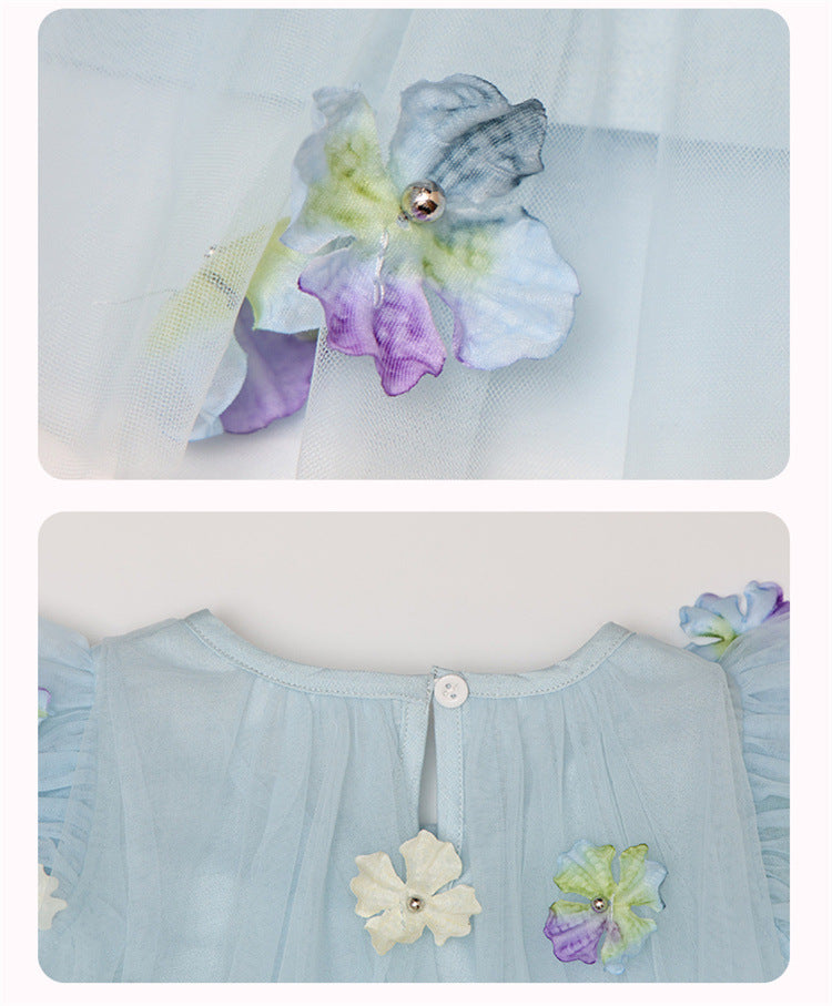 Children's Tulle Flower Dress